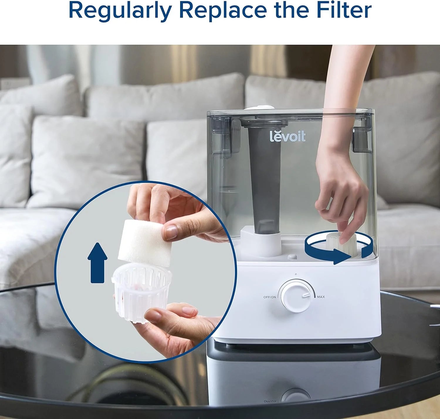 Levoit Humidifier Replacement Filters (10-Pack)