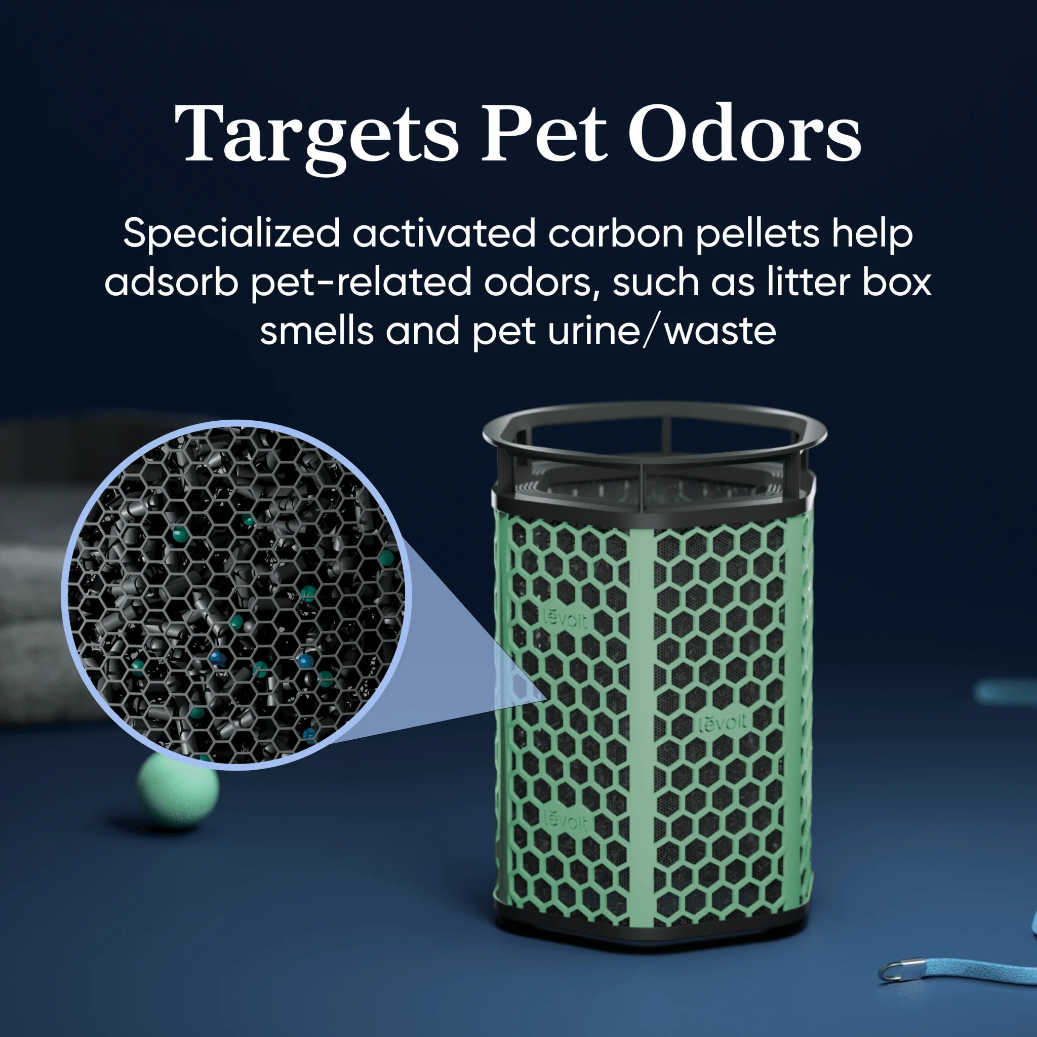 Levoit Eleva™ 300X Pet Activated Carbon Air Purifier Filter