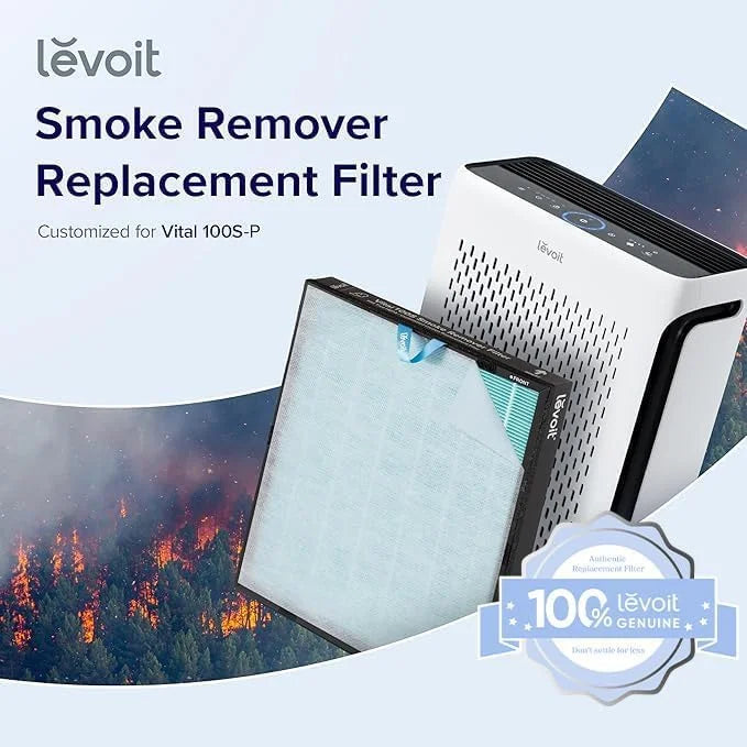 Levoit Vital 100S-P Smoke Remover Carbon Replacement Filter