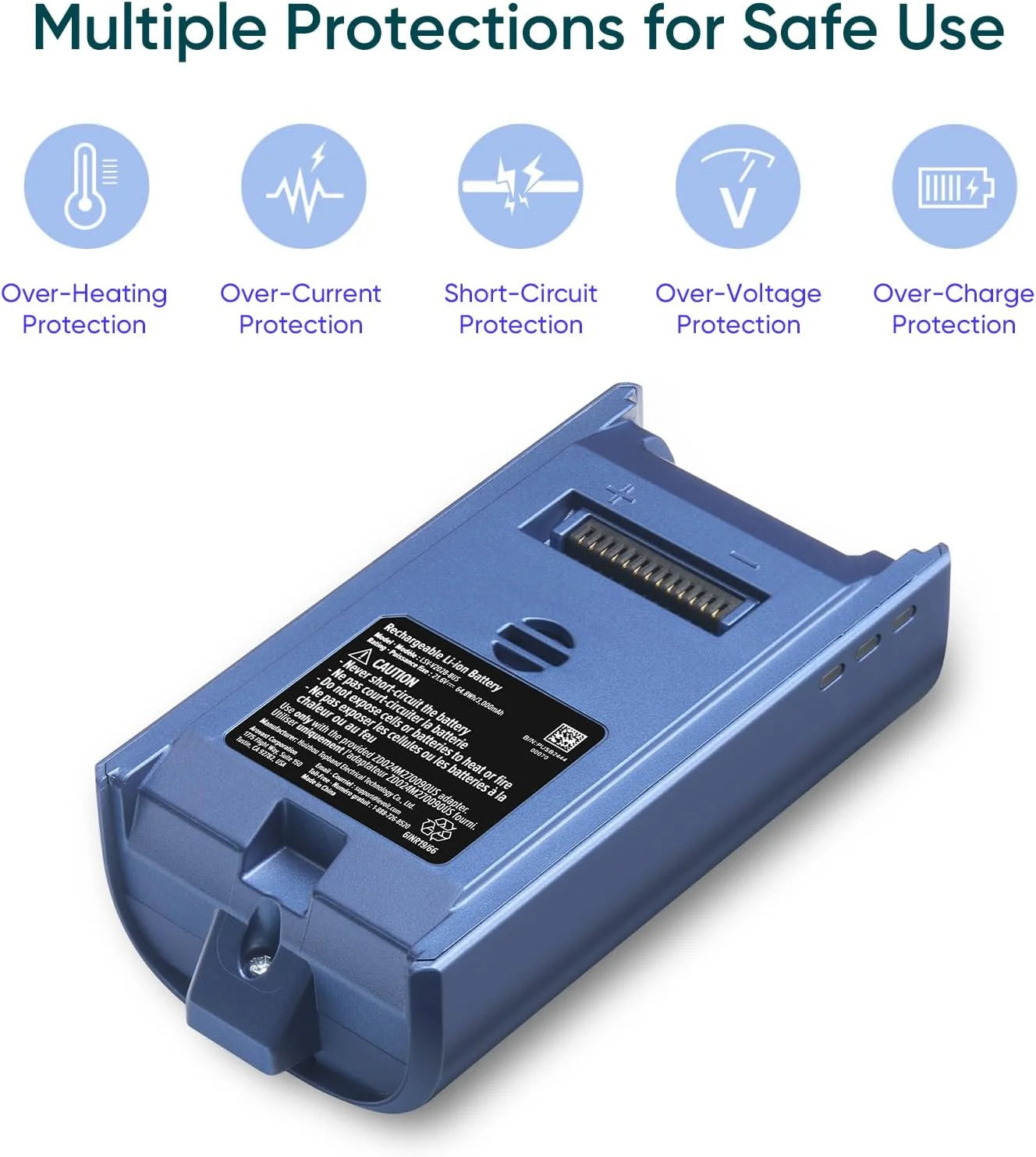 Levoit LVAC-300 Cordless Vacuum Replacement Battery