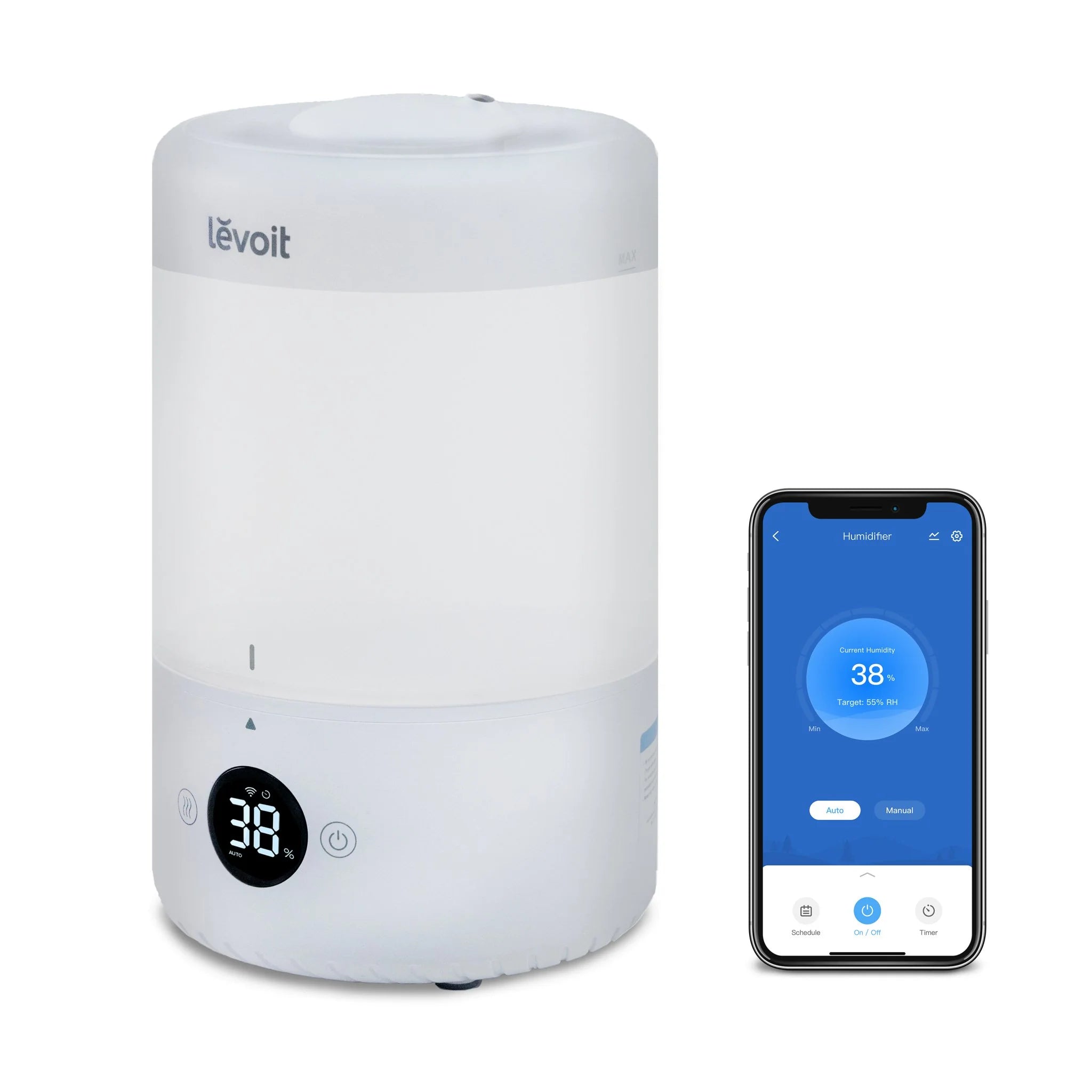Levoit Dual 200S Smart Top-Fill Ultrasonic Humidifier