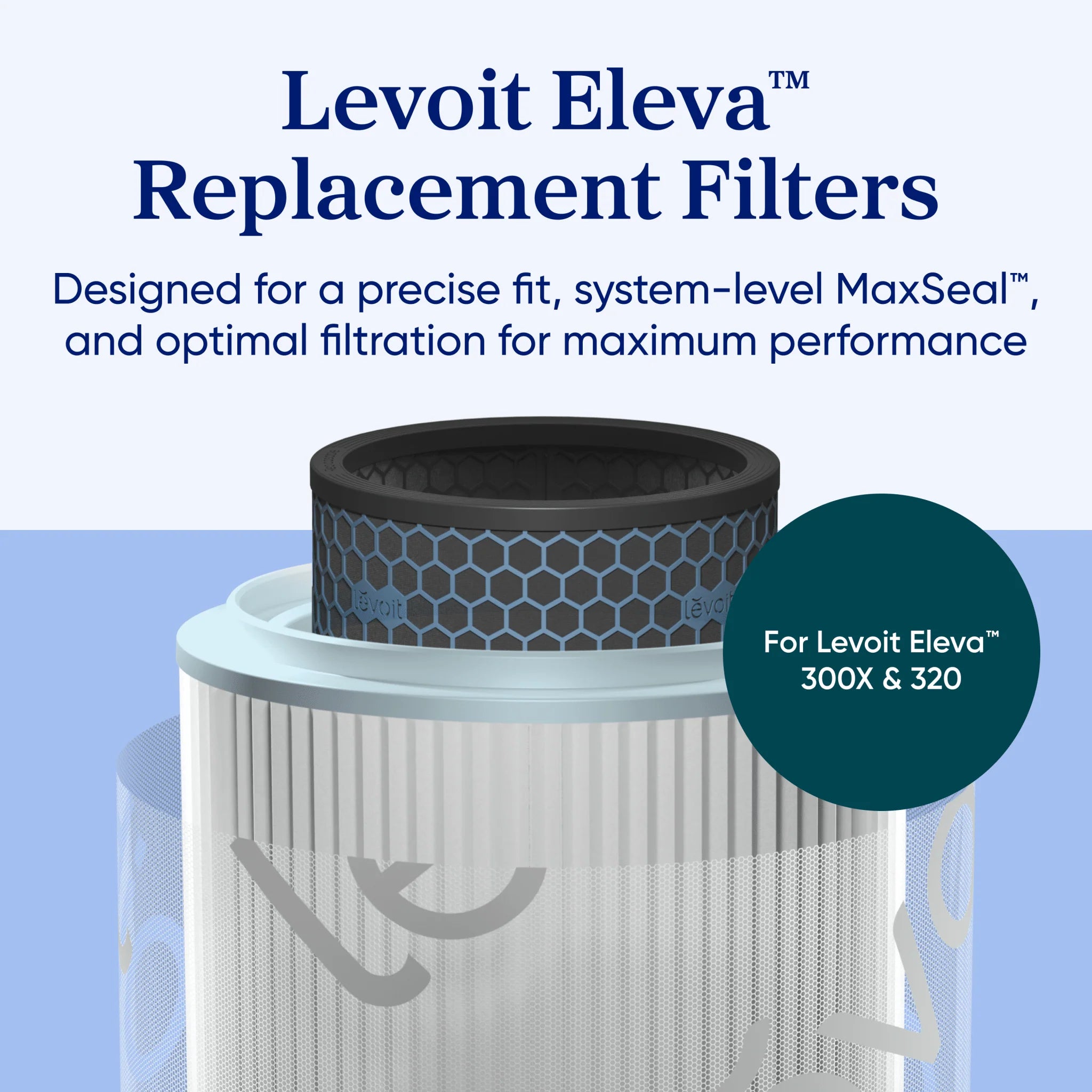 Levoit Eleva™ 300X Essential Activated Carbon Air Purifier Filter