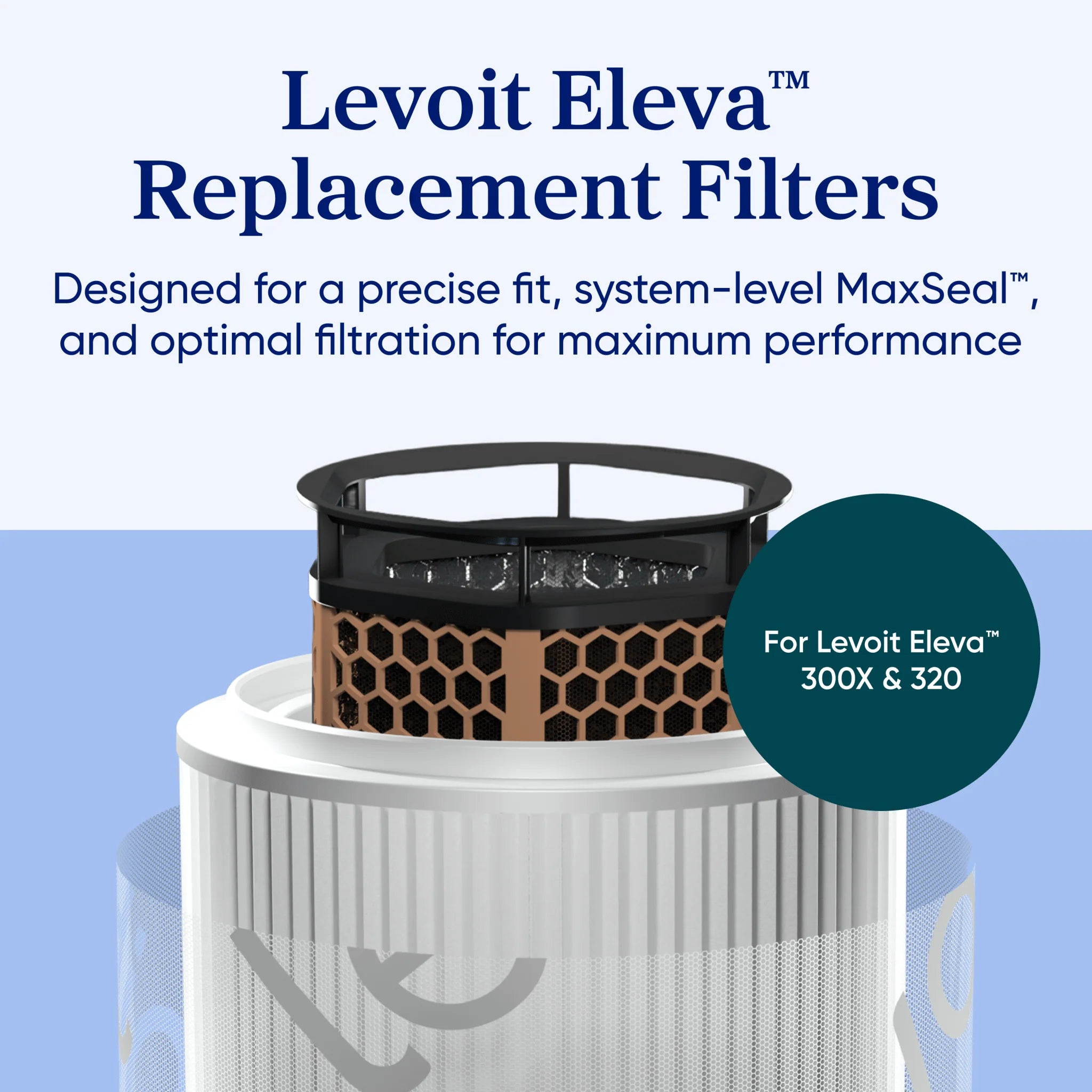 Levoit Eleva™ 300X Premium Activated Carbon Air Purifier Filter